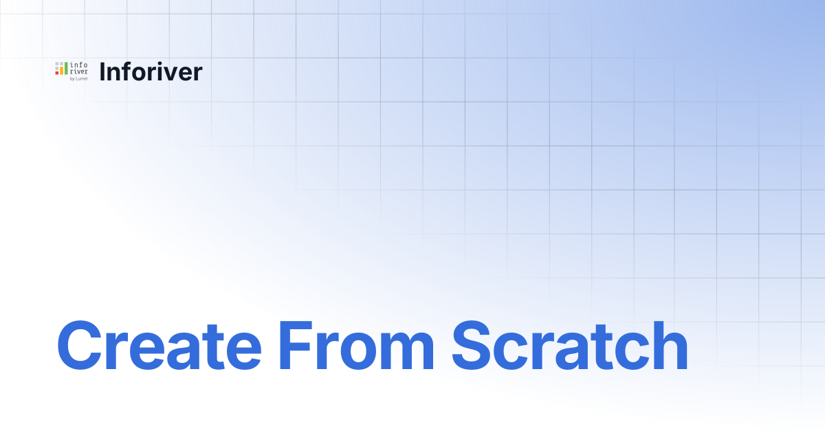 Create From Scratch | EDITable | Inforiver
