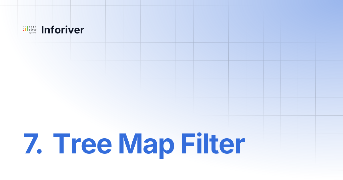 7. Tree Map Filter | Super Filter | Inforiver